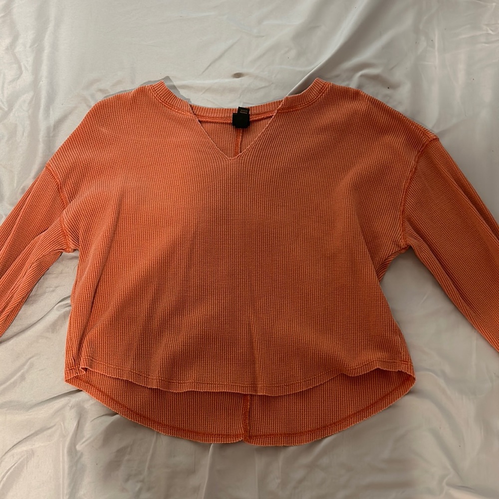 wild fable cropped long sleeve